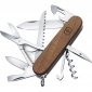 Швейцарський ніж Victorinox Huntsman Wood (1.3711.63B1) - фото  - інтернет-магазин електроніки та побутової техніки TTT