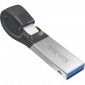 USB флеш накопичувач SanDisk iXpand USB 3.0 / Lightning Apple 64GB (SDIX30N-064G-GN6NN) - фото  - інтернет-магазин електроніки та побутової техніки TTT