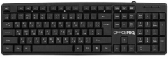 Клавіатура дротова OfficePro SK166 USB Black - фото  - інтернет-магазин електроніки та побутової техніки TTT