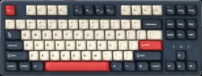 Клавіатура бездротова GamePro Asgard Ragnar Keychron Super Red Switch Wireless/Bluetooth/USB (MK285BL) Blue  - фото  - інтернет-магазин електроніки та побутової техніки TTT