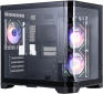 Корпус 1STPLAYER UV5-BK-2FC7R-1FC7 Black - фото  - интернет-магазин электроники и бытовой техники TTT