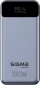 УМБ Sigma mobile X-power SI30A7QLX 30000 mAh PD130W Seamless Charging Silver - фото  - интернет-магазин электроники и бытовой техники TTT