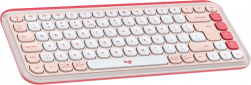 Клавиатура беспроводная Logitech POP Icon Keys Wireless (920-013073) Rose  - фото  - интернет-магазин электроники и бытовой техники TTT