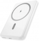 УМБ Hoco J140A Tony Magnetic MagSafe 15W + PD20W 5000 mAh White - фото  - интернет-магазин электроники и бытовой техники TTT