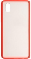Панель Gelius Bumper Mat Case для Samsung Galaxy A013 (A01 Core) (2099900829666) Red - фото  - интернет-магазин электроники и бытовой техники TTT