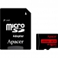 Карта памяти Apacer microSDXC 128GB UHS-I U1 V10 + SD-адаптер (AP128GMCSX10UB-R) - фото  - интернет-магазин электроники и бытовой техники TTT