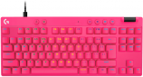 Клавиатура проводная Logitech G PRO X TKL RAPID Wired Gaming Linear USB (920-013253) Magenta  - фото  - интернет-магазин электроники и бытовой техники TTT