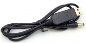 Кабель ACCLAB USB to DC 5,5х2,1mm 9V 1A Black - фото  - інтернет-магазин електроніки та побутової техніки TTT