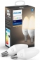 Комплект ламп Philips Hue E14, 5.5W(40Вт), 2700K, White, Bluetooth, димируемая, 2 шт (929002039904) - фото  - интернет-магазин электроники и бытовой техники TTT