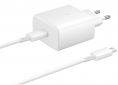Сетевое зарядное устройство Samsung Fast Charging Type-C 45W (EP-TA845XWEGRU) White - фото  - интернет-магазин электроники и бытовой техники TTT