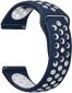 Ремешок BeCover Nike Style для Samsung Galaxy Watch 42mm / Watch Active / Active 2 40/44mm / Watch 3 41mm / Gear S2 Classic / Gear Sport (BC_705698) Blue-White - фото  - интернет-магазин электроники и бытовой техники TTT