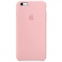 Силиконовый чехол Apple iPhone 6s Plus Silicone Case (MLCY2) Pink - фото  - интернет-магазин электроники и бытовой техники TTT