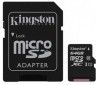 Карта памяти Kingston microSDXC 64GB Canvas Select Class 10 UHS-I U1 + SD-адаптер (SDCS/64GB) - фото  - интернет-магазин электроники и бытовой техники TTT