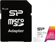 Карта памяти Silicon Power Elite Colorful microSDHC 32Gb Class 10 UHS-I U1 A1 V10 + SD-адаптер (SP032GBSTHBV1V20SP) - фото  - интернет-магазин электроники и бытовой техники TTT