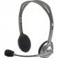 Гарнитура Logitech Stereo Headset H110 (981-000271) - фото  - интернет-магазин электроники и бытовой техники TTT