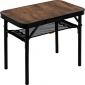 Стіл кемпінговий Bo-Camp Woodbine 56x34 см (DAS303265) Black/Wood look - фото  - інтернет-магазин електроніки та побутової техніки TTT
