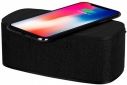 Портативна акустика Momax Q.ZONIC Wireless Charging Bluetooth Speaker (QS1D) Black - фото  - інтернет-магазин електроніки та побутової техніки TTT