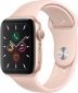 Apple Watch Series 5 40mm Gold Aluminum Case with Pink Sand Sport Band MWV72GK/A - фото  - інтернет-магазин електроніки та побутової техніки TTT
