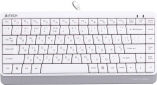 Клавіатура дротова A4Tech FKS11 USB White  - фото  - інтернет-магазин електроніки та побутової техніки TTT