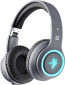 Наушники Defender FreeMotion B571 LED Bluetooth (4745090820317) Grey  - фото  - интернет-магазин электроники и бытовой техники TTT