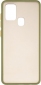 Панель Gelius Bumper Mat Case для Samsung Galaxy A21s (A217) (2099900810435) Green - фото  - интернет-магазин электроники и бытовой техники TTT