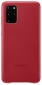 Панель Samsung Leather Cover для Samsung Galaxy S20 Plus (EF-VG985LREGRU) Red - фото  - интернет-магазин электроники и бытовой техники TTT