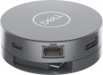 Док-станция Dell DA305 2xUSB3.1/HDMI/VGA/DisplayPort/USB-C/Ethernet (470-AFKL) Grey  - фото  - интернет-магазин электроники и бытовой техники TTT