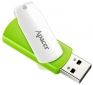 USB флеш накопичувач Apacer AH335 64GB USB (AP64GAH335G-1) Green/White - фото  - інтернет-магазин електроніки та побутової техніки TTT
