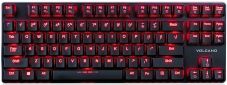Клавиатура Modecom Volcano Blade Ultra Slim (Kailh PG1350 Low Profile Red Switch) USB (K-MC-BLADE-RED-RU) Black - фото  - интернет-магазин электроники и бытовой техники TTT