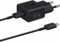 Сетевое зарядное устройство Samsung 25W Type-C Cable (EP-T2510XBEGEU) Black - фото  - интернет-магазин электроники и бытовой техники TTT