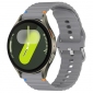 Ремешок BeCover Ribbed Straight для Samsung Galaxy Watch 7 40/44mm/7 FE/6/6 Classic/5/5 Pro/4/4 Classic/Watch 3 41mm (714845) Gray - фото  - интернет-магазин электроники и бытовой техники TTT