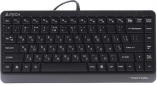Клавиатура проводная A4Tech FKS11 USB Grey/Black - фото  - интернет-магазин электроники и бытовой техники TTT