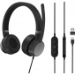 Навушники Lenovo Go Wired ANC Headset Thunder Black (4XD1C99223) - фото  - інтернет-магазин електроніки та побутової техніки TTT