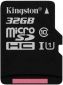 Карта пам'яті Kingston microSDXC 32GB Canvas Select Class 10 UHS-I U1 (SDCS/32GBSP) - фото  - інтернет-магазин електроніки та побутової техніки TTT