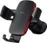 Автодержатель Baseus Metal Age II Gravity Car Mount (Air Outlet Version) (SUJS000001) Black - фото  - интернет-магазин электроники и бытовой техники TTT