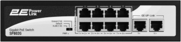 Комутатор 2E PowerLink SP802G (2E-SP802G-2) - фото  - інтернет-магазин електроніки та побутової техніки TTT