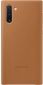 Чехол Samsung Leather Cover для Samsung Galaxy Note 10 (EF-VN970LAEGRU) Sand-Beige - фото  - интернет-магазин электроники и бытовой техники TTT