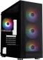 Корпус 1stPlayer FD5-M-BK-4F1 без БП  Black - фото  - интернет-магазин электроники и бытовой техники TTT