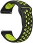 Ремінець BeCover Nike Style для Xiaomi Amazfit Stratos 1/2/2S/3 / GTR 2 / GTR 47mm / GTR Lite 47mm / Nexo / Pace (BC_705814) Black-Yellow - фото  - інтернет-магазин електроніки та побутової техніки TTT