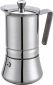 Гейзерная кофеварка GAT PRATIKA INDUCTION 6 чашек (6000015) Inox - фото  - интернет-магазин электроники и бытовой техники TTT