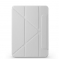 Обложка BeCover Ultra Slim Origami Magnetic с креплением Apple Pencil для Apple iPad Mini 6 2021 (712944) Gray - фото  - интернет-магазин электроники и бытовой техники TTT