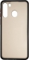 Панель Gelius Bumper Mat Case для Samsung Galaxy A21 (A215) (2099900794315) Black - фото  - інтернет-магазин електроніки та побутової техніки TTT