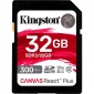 Карта пам'яті Kingston Canvas React Plus SDHC 32GB UHS-II U3 V90 (SDR2/32GB) - фото  - інтернет-магазин електроніки та побутової техніки TTT