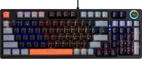 Клавиатура проводная Xtrike ME GK-987 RGB Mechanical USB UA (GK-987GGRUA) Black/Grey - фото  - интернет-магазин электроники и бытовой техники TTT