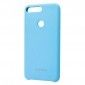 Панель Original Soft Case Huawei Y7 Prime (2018) Light Blue - фото  - інтернет-магазин електроніки та побутової техніки TTT