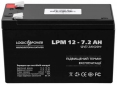 Акумуляторна батарея LogicPower 12V 7.2 AH (LPM 12-7.2 AH) AGM - фото  - інтернет-магазин електроніки та побутової техніки TTT