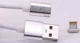 Кабель USB Magnetic Lightning White - фото  - интернет-магазин электроники и бытовой техники TTT