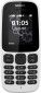 Мобильный телефон Nokia 105 Dual Sim New White - фото  - интернет-магазин электроники и бытовой техники TTT