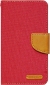 Чохол-книжка Goospery Canvas Diary Universal 5.0 Red - фото  - інтернет-магазин електроніки та побутової техніки TTT