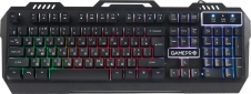 Клавиатура проводная GamePro GK510 USB RGB Black - фото  - интернет-магазин электроники и бытовой техники TTT